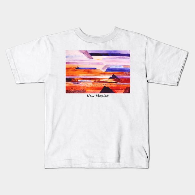 New Mexico Kids T-Shirt by Art by Ed Nolde